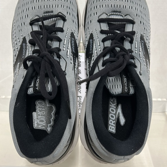 Brooks Ghost 13 Running Shoes in Gray Black - Picture 6 of 9